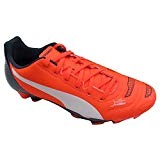 Puma EVOPOWER Chaussures de football junior 4.2 FG jr Noir/orange uk1.5-uk6 jeunes