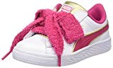 Puma Minions Basket Heart Fluffy PS, Sneakers Basses Fille