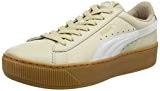Puma Vikky Platform L, Sneakers Basses Femme, Safari-White, 38 EU
