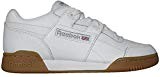 Reebok Workout Plus, Chaussures de Running Compétition Homme, White/Carbon/Red/Royal, 5 UK
