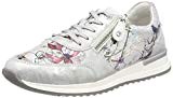 Remonte R7010, Sneakers Basses Femme, Ice/Offwhite-Metallic, 37 EU