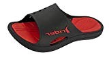 Rider Bay III hommes Flip Flops / Sandals - noir & rouge