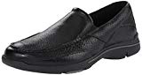 Rockport Eberdon Hommes Noir Cuir Chaussures Mocassins Pointure EU 42