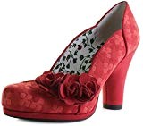 Ruby Shoo Charlotte Red Womens Hi Heels Shoes