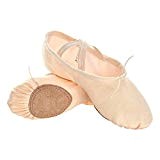 s.lemon Demi Pointe Toile Chaussons de Ballet Classique Souple Ballet Shoes Chaussures de Danse en differente Taille pour Enfants, Jeune ...