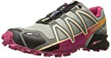 Salomon Speedcross 4 CS W, Chaussures de Trail Femme, Vert, 39 1/3 EU