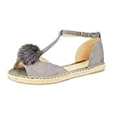 Sandales d'été, GreatestPAK Femmes Fashion Plates Chaussures Romaines Chaussons Casual Poisson Bouche Cheville Sangle