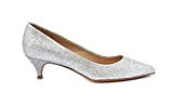 Scarpa What For Manet Glitter Fabric Silver Pump