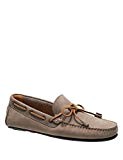 Sebago Men's Tirso Tie Leather Taupe Loafers