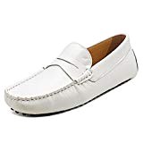 Shenduo Mocassins Homme Cuir Loafers Confort Chaussures de Ville D7152