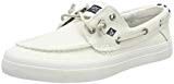 Sperry Top-Sider Crest Resort Washed Can. White, Chaussures Bateau Femme