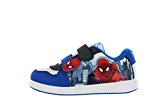 Spiderman Beckett Blue and White Trainers Various Sizes