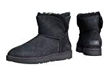 Stivali Boot classic cuff mini camoscio nero UGG 1016417W/BLACK, nuova collezione autunno inverno 2017/2018