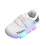 Sunenjoy Automne Enfant Sport Maillage Exécution Bébé Chaussures Garçons Filles LED Lumineux Chaussures Sneakers pour 1 2 3 4 5 ...