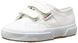 Superga 2750 Jvel Classic, Sneakers Basses mixte enfant, Gris (M38 Grey Sage), 35 EU, Blanc (901 White), 22