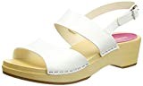 Swedish Hasbeens Helena, Sandales Bout Ouvert Femme