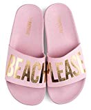 The White Brand Beach Pink Femmes, Caoutchouc, Chaussons