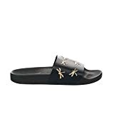 THE WHITE BRAND Jewel Patch Dragonfly, Sandales Bout Ouvert Femme