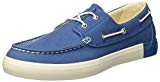 Timberland Newport Bay 2 Eye Boat Oxmykonos Blue Canvas, Chaussures Bateau Homme