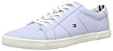 Tommy Hilfiger Iconic Long Lace Sneaker, Sneakers Basses Homme, Gris