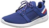 Tommy Hilfiger Technical Material Mix Sneaker, Sneakers Basses Homme, Bleu Nuit