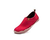 UIN Corail Chaussures sportives de toiles peintes rouge pour femme