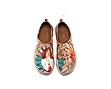 UIN Fille monacane Chaussures sportives de toiles peintes multicolore pour femme