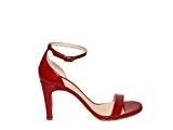 UNISA Scarpe Sandalo Donna Selma Patent Red Primavera Estate 2018