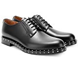 Valentino Chaussures à Lacets Homme en Cuir Noir - Code Modèle: NY2S0948 ABK