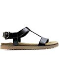Will's Vegan Shoes Footbed sandals black