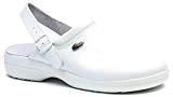 World Of Clogs.Com Toffeln Flexible Lite 0599 Flexlite Antistatique Sabots Infirmiers Chaussures - Blanc