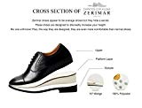 Zerimar Chaussures de Sport Réhaussantes pour Hommes | Ajoutez + 6 cm à Votre Taille | Fait en Cuir de ...