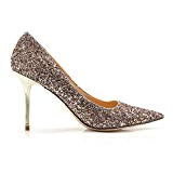 ZHANGYUSEN 2018 Le Nouveau Silver High-Heeled Chaussures, avec Le Fait de Femmes, des Sequins, Golden Chaussures de Mariage, Chaussures, Chaussures ...
